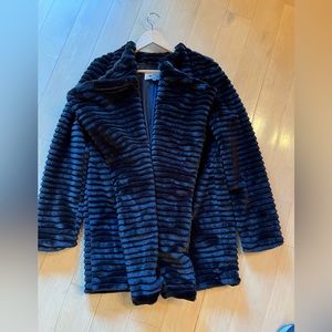 Faux fur coat